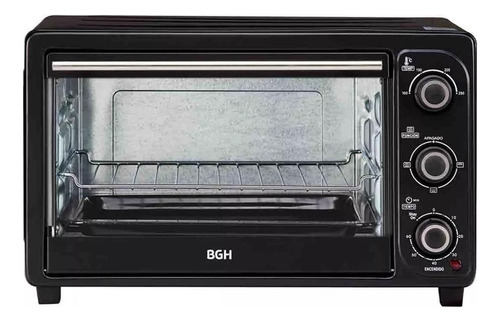 Horno Electrico Bgh 25l Grill 1380w Timer Bhe25m19 Bidcom