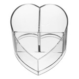 Caja De Almacenamiento Acrílica Transparente Love Heart Brus