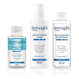 Dermaglós Combo Rutina Facial Desmaquillante Limpieza 