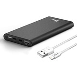 Cargador Portátil 12000mah Power Bank Aluminio Viaje P...