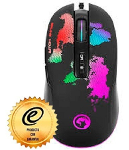 Mouse Gamer Marvo M422 6400 Dpi 7 Botones Usb