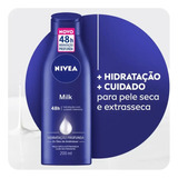 Hidratante Nivea Milk Para Pele Extra Seca 200ml 