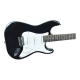 Guitarra Eléctrica Deviser L-g1 Stratocaster De Tilo Black Con Diapasón De Richlite