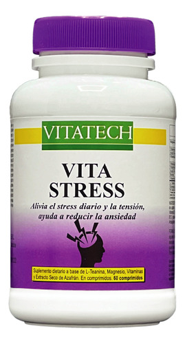 Vita Stress Vita Tech X 60 Comprimidos P/30 Dìas Sin Sabor