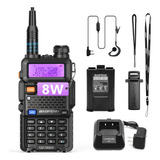 Radio Bidireccional Uv-5r De Alta Potencia De Tri-power Port