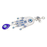 Ornamento Para Pendurar Carro Blue Eye, Mão De Proteção Atra