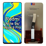 Tela Frontal Display Lcd Para Redmi Note 9s 9 Pro Original