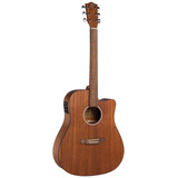 Bamboo Ga-41-mahogany-q Guitarra Electroacústica Con Funda