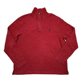 Sueter Ralph Lauren Xgrande Xl Rojo Pony Azul