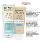 Bb Cream Pure Active Garnier 3 Pzas Claro 