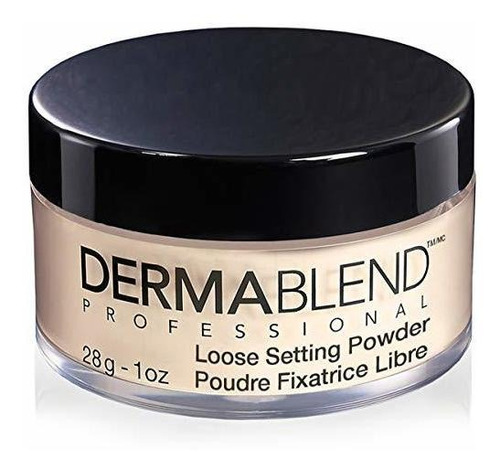 Polvo Para Fijar Dermablend, Polvo Suelto Para Terminar Y Fi