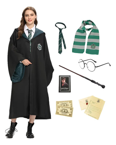 Capa De Harry Potter.traje De Túnica Mágica De Harry Potter De Alta Calidad, Capa De Harry Potter,traje De Halloween,juego De 5 Piezas | Envío gratis