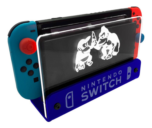 Suporte Parede/bancada Iluminado Nintendo Switch Donkey Kong