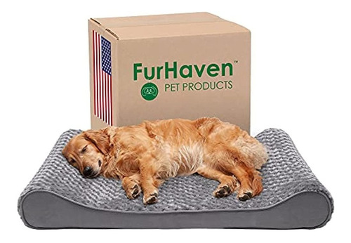 Cama Para Perros Furhaven | Colchon Ortopedico Ergonomico De