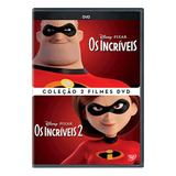 Dvd Os Incríveis 1 E 2 - Duplo - Walt Disney - Lacrado Novo