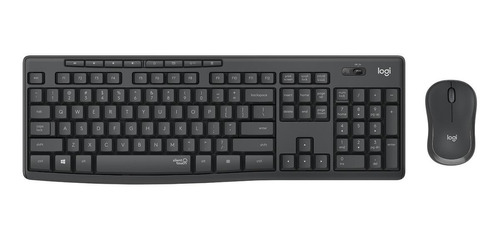 Kit De Teclado Y Mouse Inalámbrico Logitech Mk295 