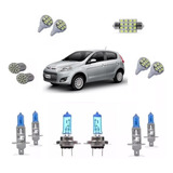 Kit Lâmpadas Super Brancas + Leds Fiat Palio G5 2012 Á 2016