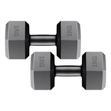  Justgofit Dumbbell Par De 1 Kg (total 2kg)  Preto