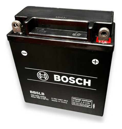 Bateria Moto De Gel Bosch 12n5-3b Yb5l-b Yt5a Bb5l-b 12v 5ah