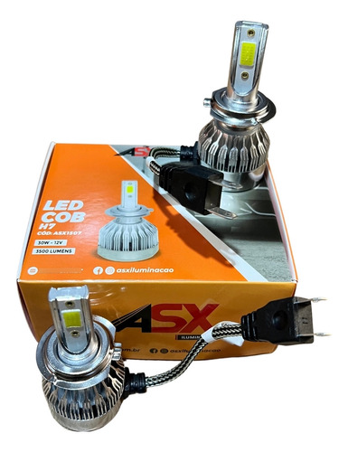 Lampada Super Led Asx H11 6000k 30w 12 24v