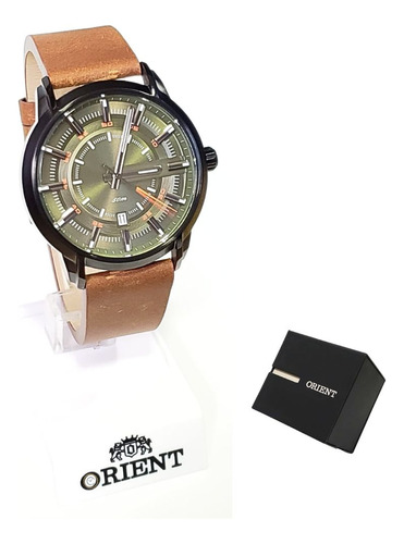 Relógio Orient Masculino Analógico Couro Mpsc1006 E1mx