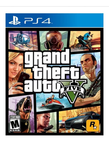 Gta 5 Grand Theft Auto V Ps4 Físico 