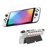 Case Capa De Proteção Compatível Nintendo Switch + Película 