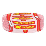 Cabo Elétrico Megatron 2,5mm X 100m Rolo Pvc Vermelho