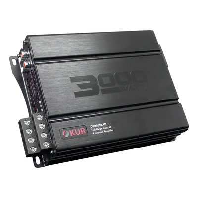 Amplificador Okur Ofr3000.4d 3000 Watts 4 Canales Clase D Negro | Meses sin interés