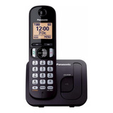 Teléfono Panasonic  Kx-tgc210n Inalámbrico - Color Negro