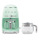 Cafetera Smeg Verde Pastel Retro Electrica 1.6 L De Goteo