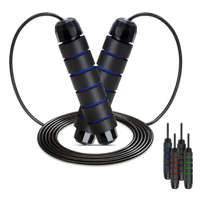 Cuerda Para Saltar Profesional Ecomlab Cuerda Acero Crossfit Color Azul | MercadoLibre