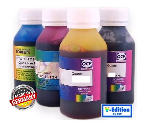 Tinta Alemana Ocp Pigmentada Para Hp 8620 7110 7740 250ml