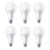 Foco Led 19w High Lumen Ledbulb E27 6500k Philips Pack 6