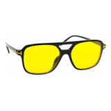 Lentes De Sol Premium Vidrio Amarillo 