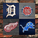 Detroit Sports Fan Reciclado Vintage Michigan Vintage R...