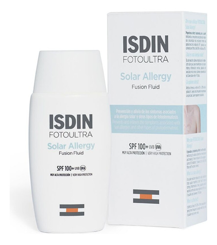 Isdin Protector Foto Ultra Solar Allergy Fps 99 X50ml Alivio