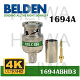 10 Conector Bnc Sdi Hdtv 4k 1694abhd3 1694a Belden Rg6