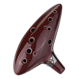 Ocarina Beginners Musical Alto Holes 12. Regalo De Cerámica