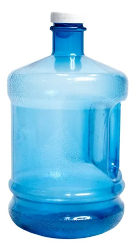 Termo Garrafón Mini Dos Litros Botella Agua Potable Color Azul