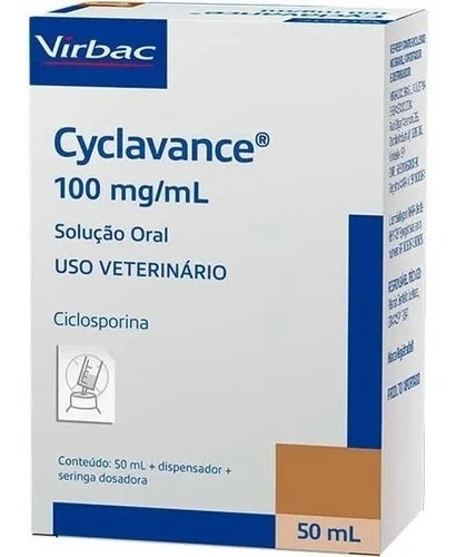 Cyclavance 50ml Para Cães - Virbac (dermatite Atópica)