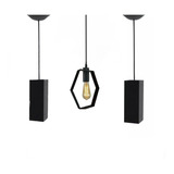 Trio Pendente Lustre Para Sala De Jantar Bivolt 