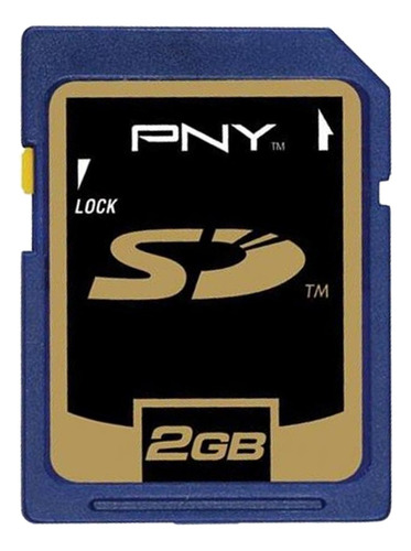 Cartão De Memória Sd Pny 2gb P-sd2gb-fs