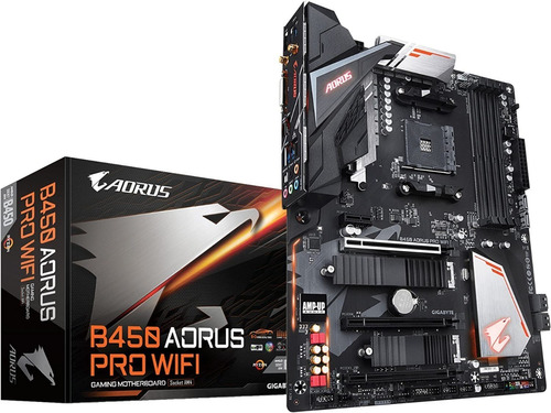 Board Gigabyte B450 Aorus Pro Wi-fi (amd Ryzen Am4/atx/m.2