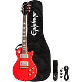 EpiPhone Es1pplnh1 Lar Guitarra Eléctrica 3/4 Power Player Material Del Diapasón Laurel Indio Orientación De La Mano Diestro