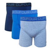 Pack X 6 Boxers Hombre Dufour Algodon Y Lycra Art 12058