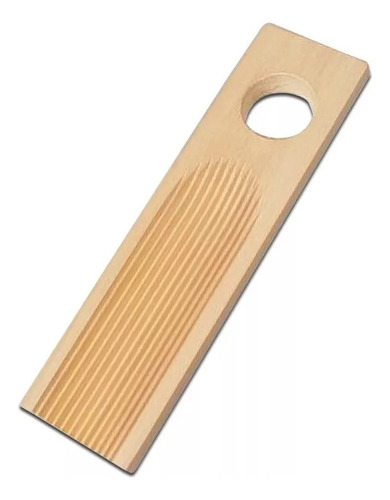 Ñoquera Manual Molde Madera Chef Ñoquis 16x3.5cm