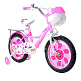 Bicicleta Infantil Rosa Feminina Princesa Aro 16 Menina