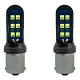 Par De Focos 1141 12 Hiper Leds Fijo Y Estrobo 