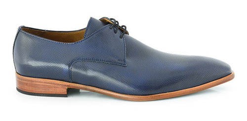 Zapato Azul Hombre Charol Briganti Suela Vestir - Hcac00775